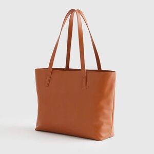 Quince Italian Leather Tote Bag